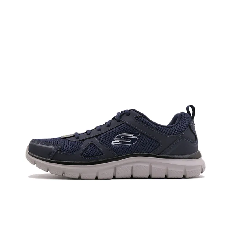 Skechers Track Low Top Running Shoes Navy-0