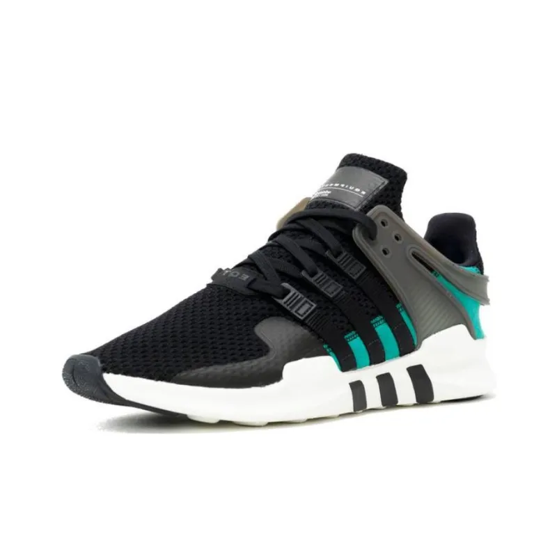 Adidas EQT Support ADV 'Core Black Sub Green Vintage White'-2