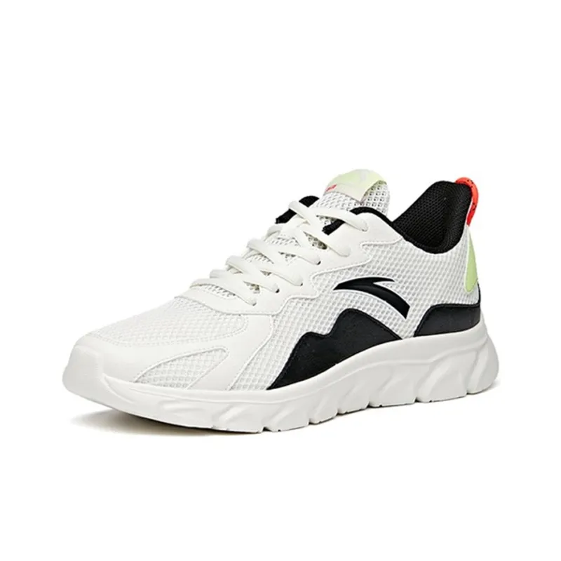 ANTA Casual Shoes Men Low Top Ivory White/Black-2