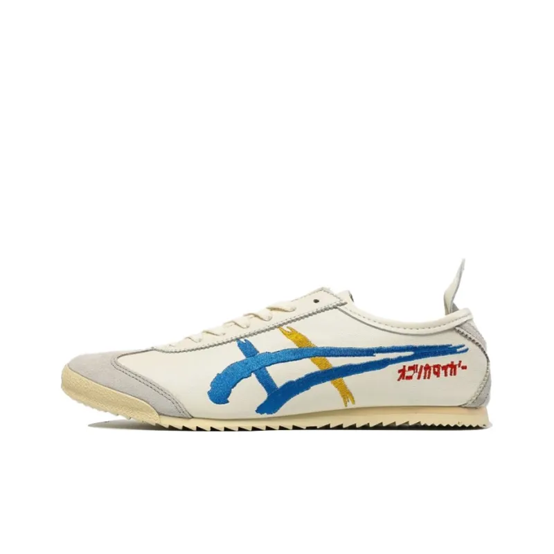 Asics Onitsuka Tiger Mexico 66 Deluxe Nm White Directoire Blue-0