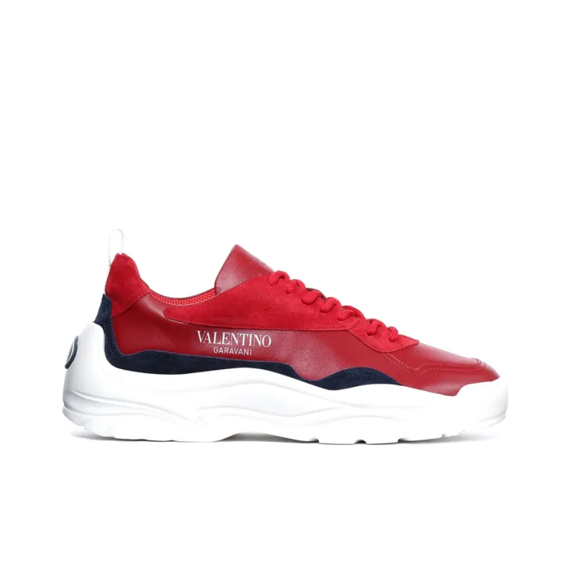 Valentino Sneakers Red White-1