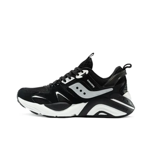 Saucony Gram 9000 Winter Casual Shoes Women's Low-Top Black/White