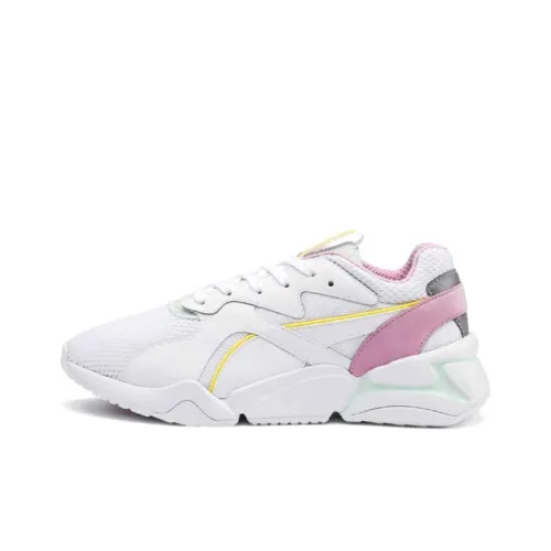 PUMA Nova Casual Shoes Women's Low-Top White/Pink