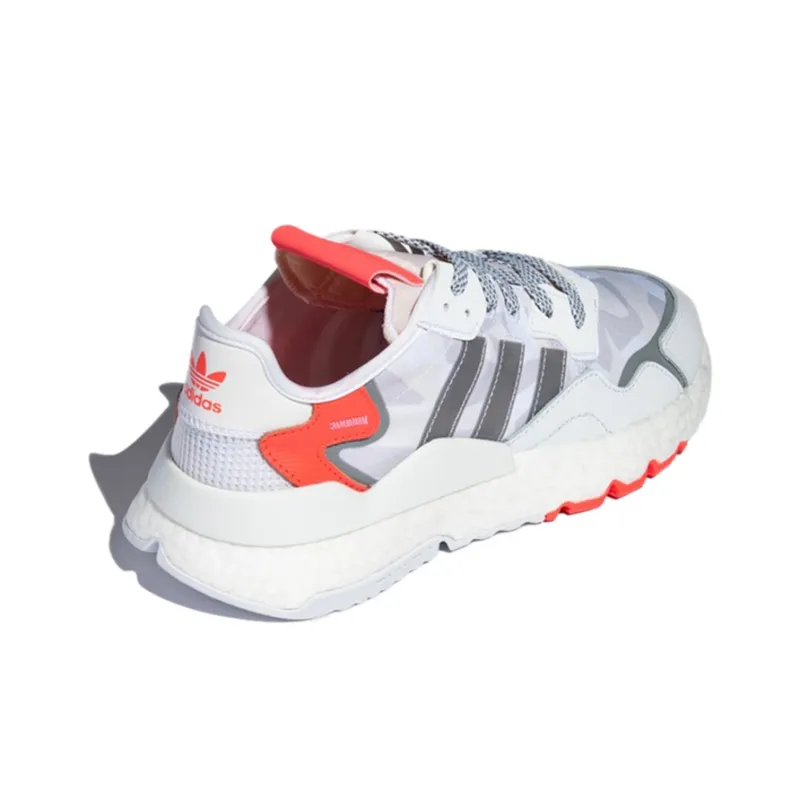 Adidas Originals Nite Jogger 'White Gray Orange'-3