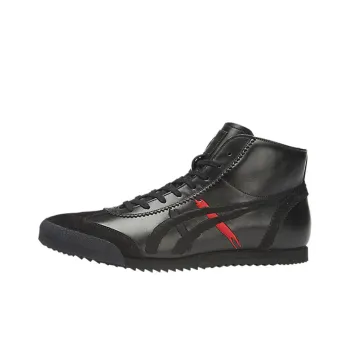 Onitsuka Tiger Mexico Mid Runner Dx 'Black Leather'