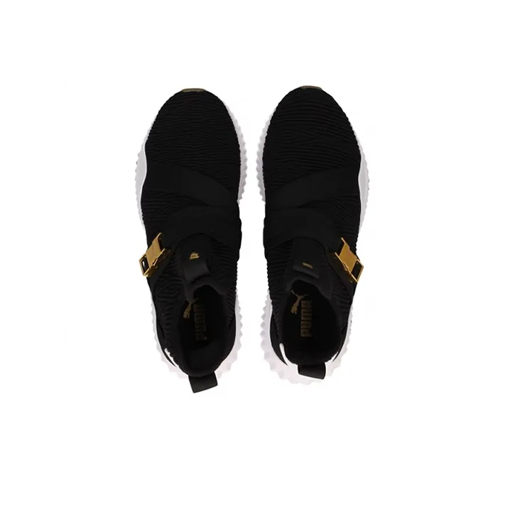 PUMA Defy Varsity Mid Shoes Black/White Women's-2
