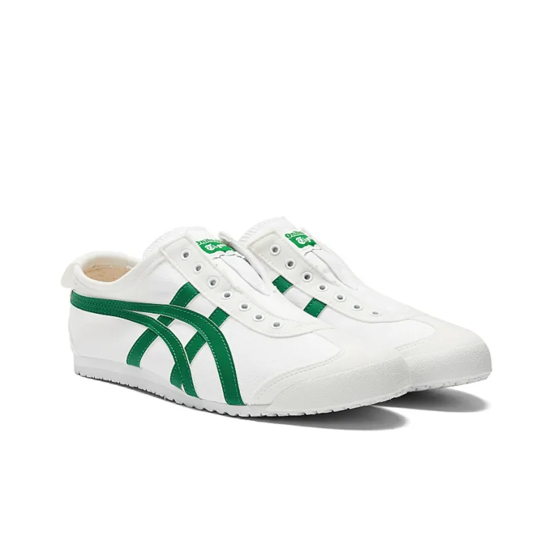 Onitsuka Tiger Mexico 66 Slip On White Green-1