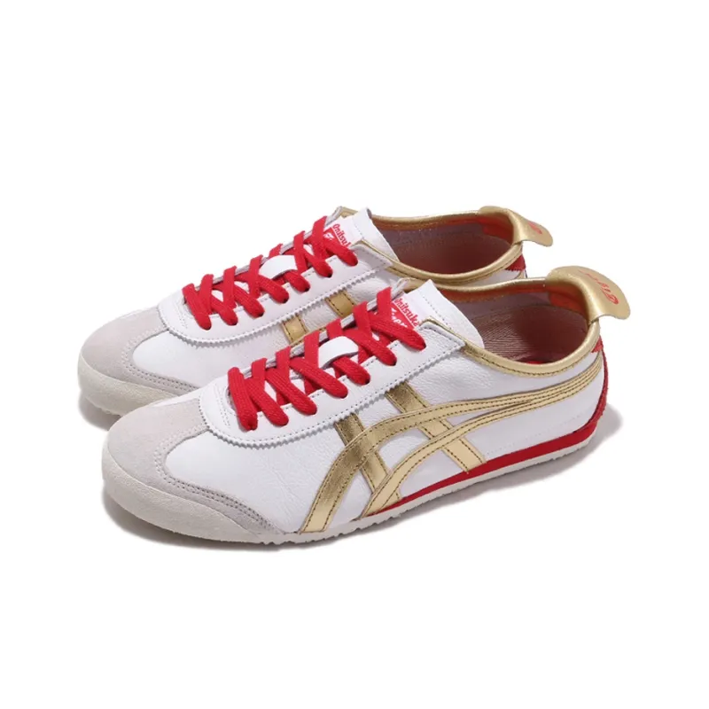 Onitsuka Tiger Mexico 66 White Pure Gold-2