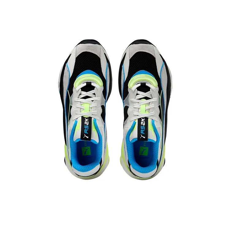 PUMA RS-2K Internet Exploring Cushioning Wear-Resistant Low-Top Casual Shoes Unisex White Blue Black-3