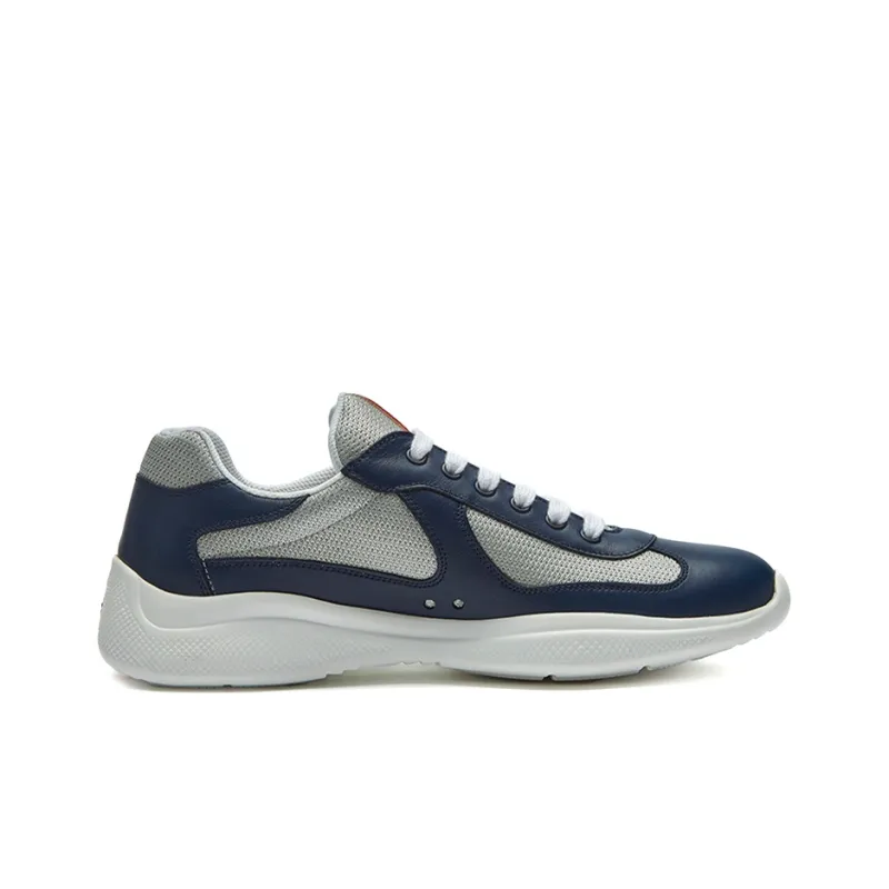 PRADA Shock Absorbers Low Top Sports Casual Shoes Men's Dark Blue-1