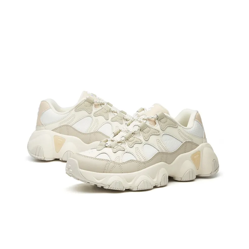 FILA Jagger Low Running Shoes White Women's-4