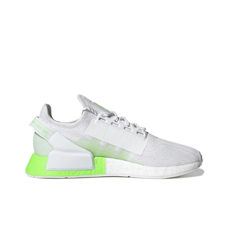 Adidas Originals Nmd R1 V2 White Signal Green-1
