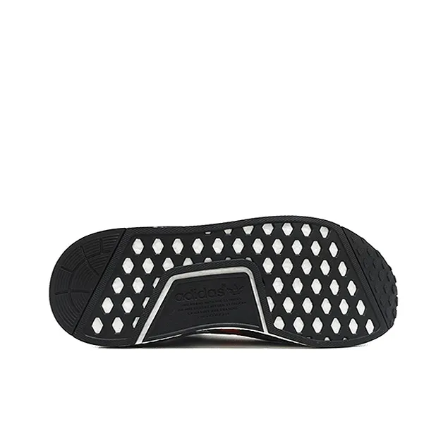 Adidas Originals Nmd R1 Tri Color Stripes Black-4