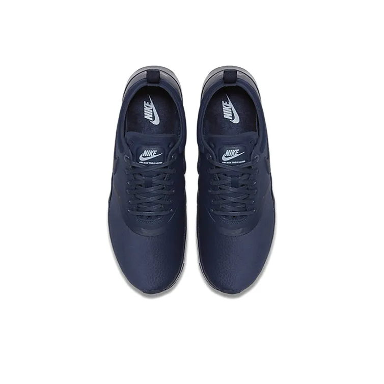Nike Air Max Thea Ultra Premium Cushioned Slip-Resistant Low-Top Casual Shoes GS Midnight Blue-3