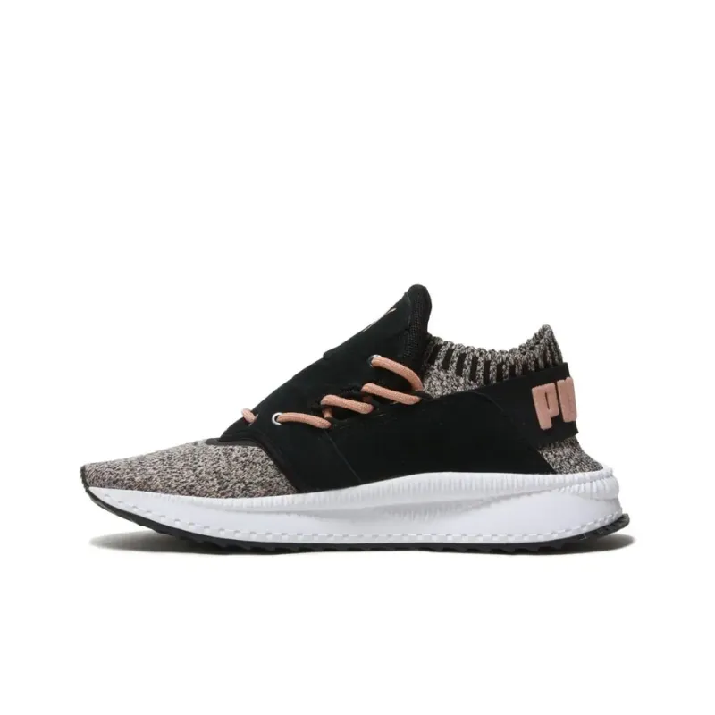 PUMA Tsugi Shinsei Evoknit Cushioning Wear-Resistant Low-Top Casual Shoes Women's Black-0