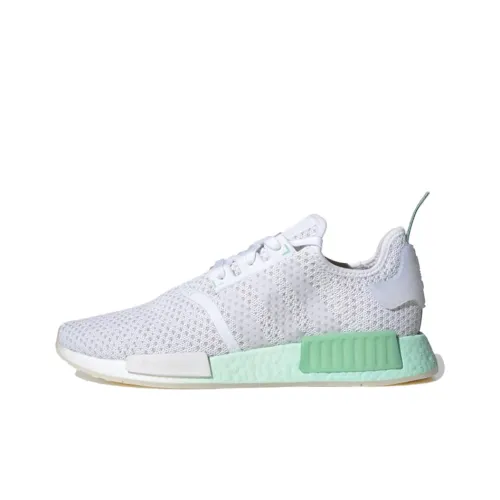 Adidas NMD R1 Knit White Blush Green