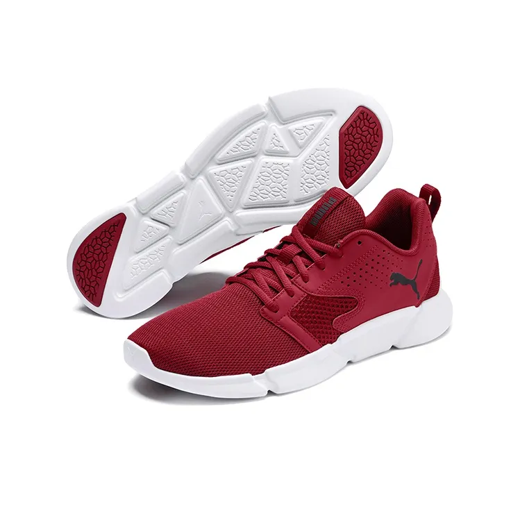 PUMA Interflex Softfoam Modern Low top Running Shoes Red/White-4