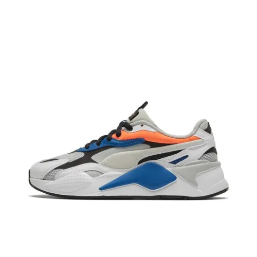 PUMA RS-X Casual Shoes Men Low-Top Gray Blue/Orange