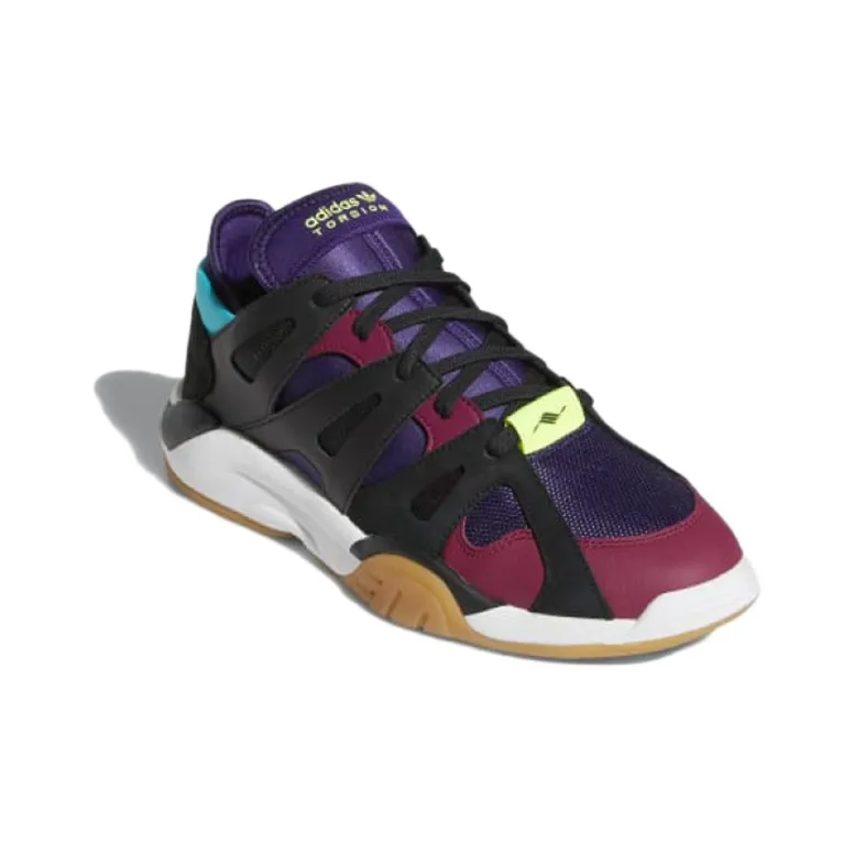 Adidas Dimension Lo Core Black Dark Plum-2