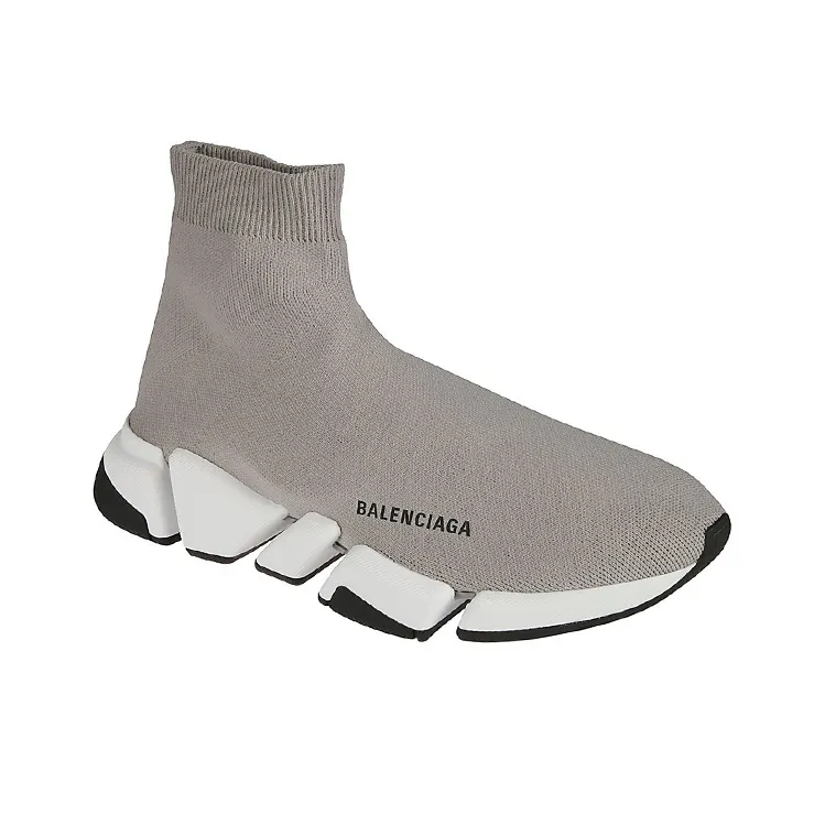 Balenciaga Speed Trainer Grey White Black-2