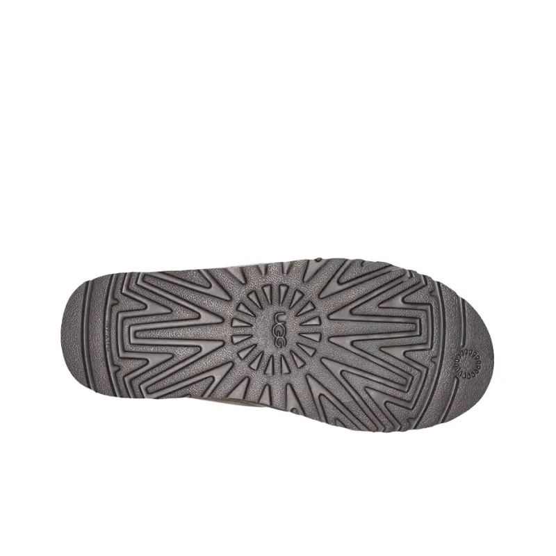 UGG Kenton Slipper Fleece Lined Shoe Gray-5