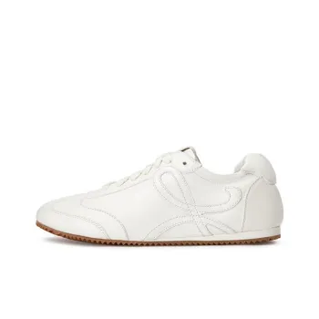 LOEWE Ballet Runner Low Top Casual Shoes Women's Cotton White