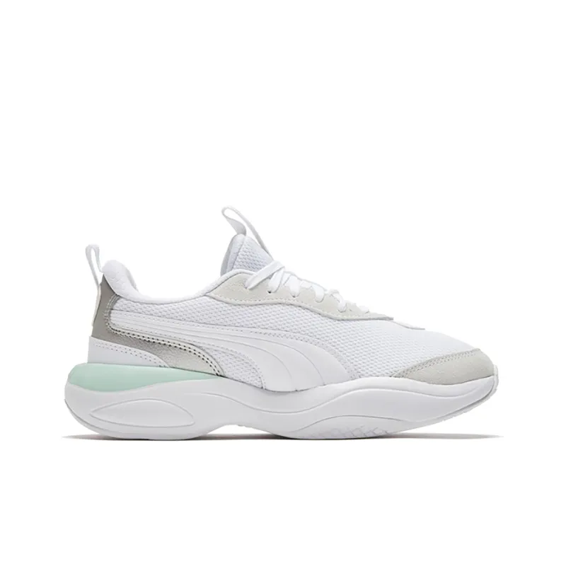 PUMA Val White/Grey Low Sneakers-1