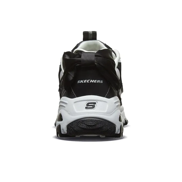 Skechers D Lites 1.0 Running Shoes 'Black White' Women's-3