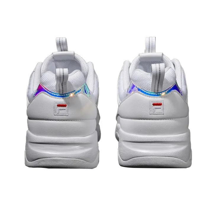 FILA Ray Prism Retro Running Shoes White/Blue-3