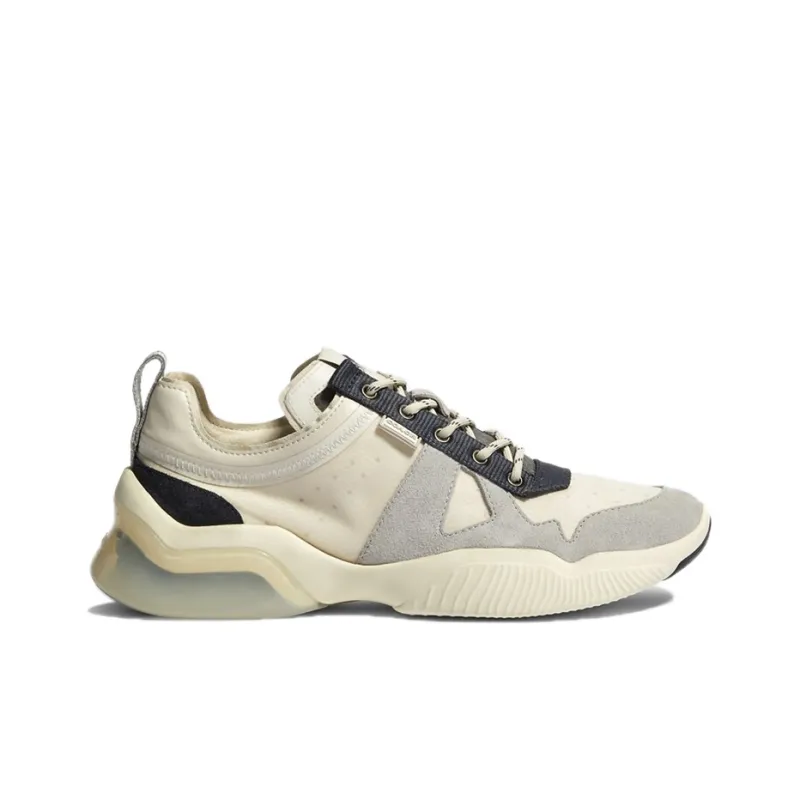 COACH CitySole Runner Low-Top Casual Shoes Men's Greige Black-1