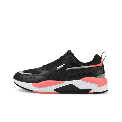 PUMA X-RAY Casual Shoes Unisex Low-Top Black/Red/White