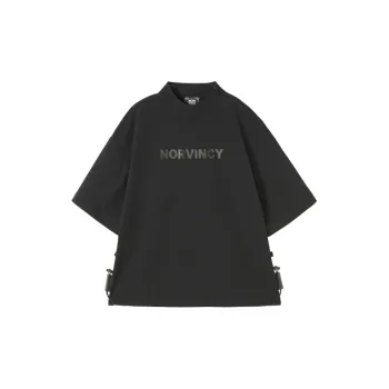 NORVINCY Comfortable Half-Turtleneck Short-Sleeved T-Shirt Men's