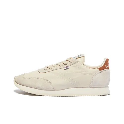 Norman Walsh TDL Cushioning Lightweight Low Top Casual Shoes Unisex White Brown