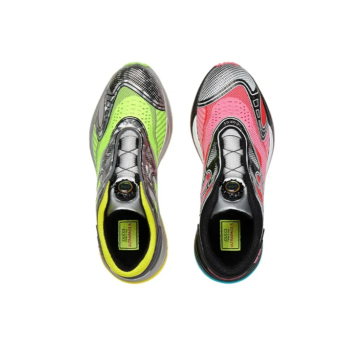 GUCCI Ultrapace R 'Mismatched Neon Pink Yellow'-3