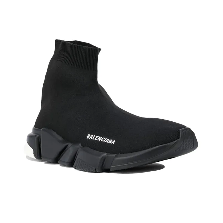 Balenciaga Speed Knit Trainer 'Black'-2