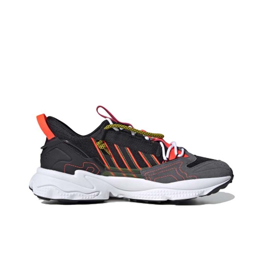 adidas amber Originals Ozweego Zip Black Solar Red US M 7.5