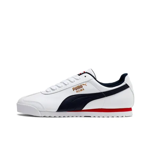 PUMA Roma Basic White/Black/Red