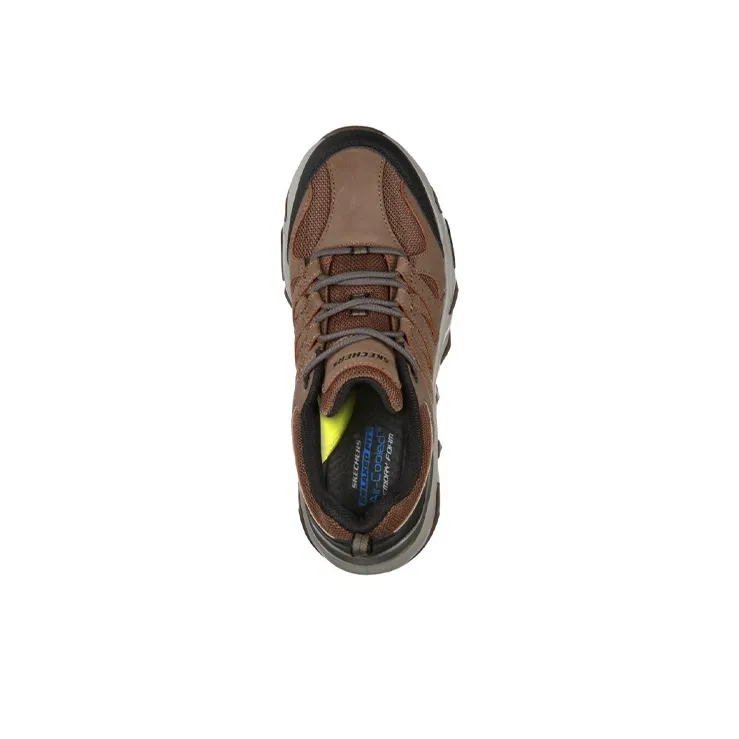 Skechers Glide Step Flex Conway Anti-Slip And Wear-Resistant Breathable Low-Top Casual Shoes Men's Brown-2