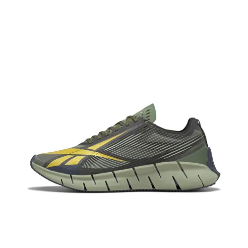 Reebok Zig 3D Storm Casual Shoes Unisex Low-Top Black/Green/Yellow