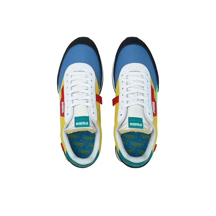 PUMA Future Rider Twofold Palace Blue Maize Women's-2