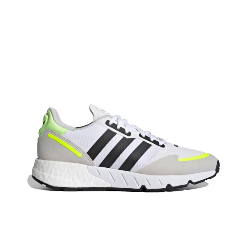 Adidas Zx 1K Boost White Solar Yellow-1
