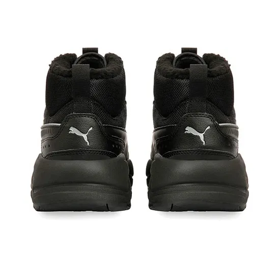 PUMA X ray 2 Square Mid Reflective Black Mid Running Shoes-2
