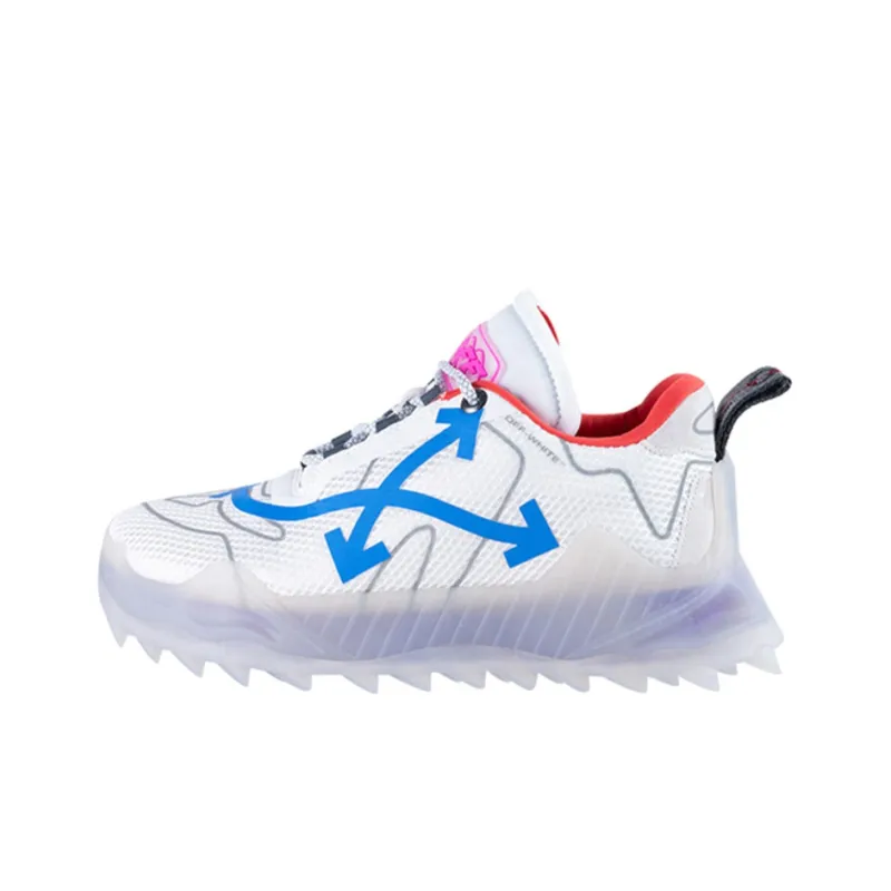 OFF WHITE Odsy Mesh Transparent Blue-0
