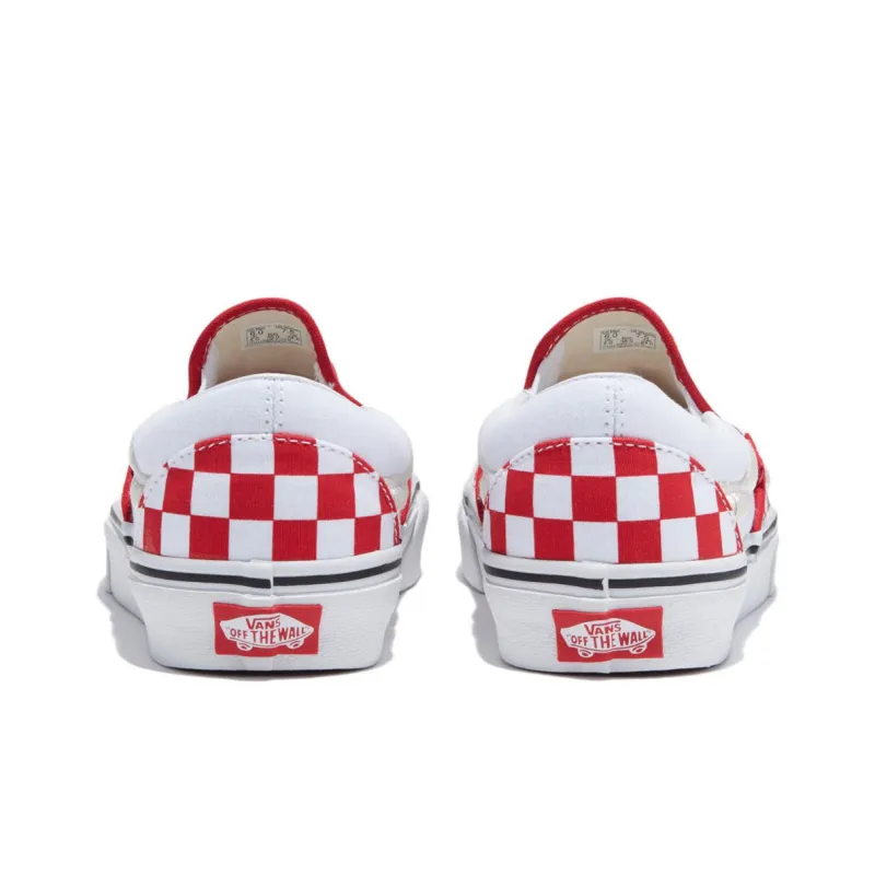 Slip On Classic Vans 138 'Sidestripe   Red Checkerboard'-2
