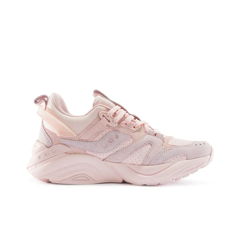Saucony Gram 9000 Winter Cushioning Anti Slip Wear Resistant Breathability Low Top Casual Shoes Women's Pink Standard M-1