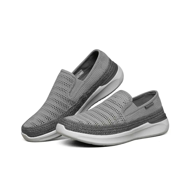 Skechers Lattimore Casual Shoes Men Low-Top Gray-2