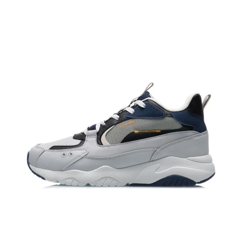 LiNing Defender Cushioned Anti Slip And Wear Resistant Lightweight Low Top Casual Shoes Men's Light Lime-0