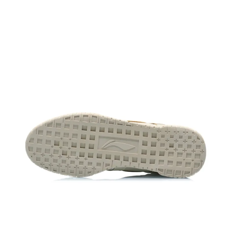 LiNing Abrasion Resistant Breathable Low Top Sports Casual Shoes Men's Rabbit Fur Gray-4