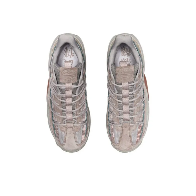 LINING CF Tracing Casual Shoes Women's Low Top Light White Purple-3