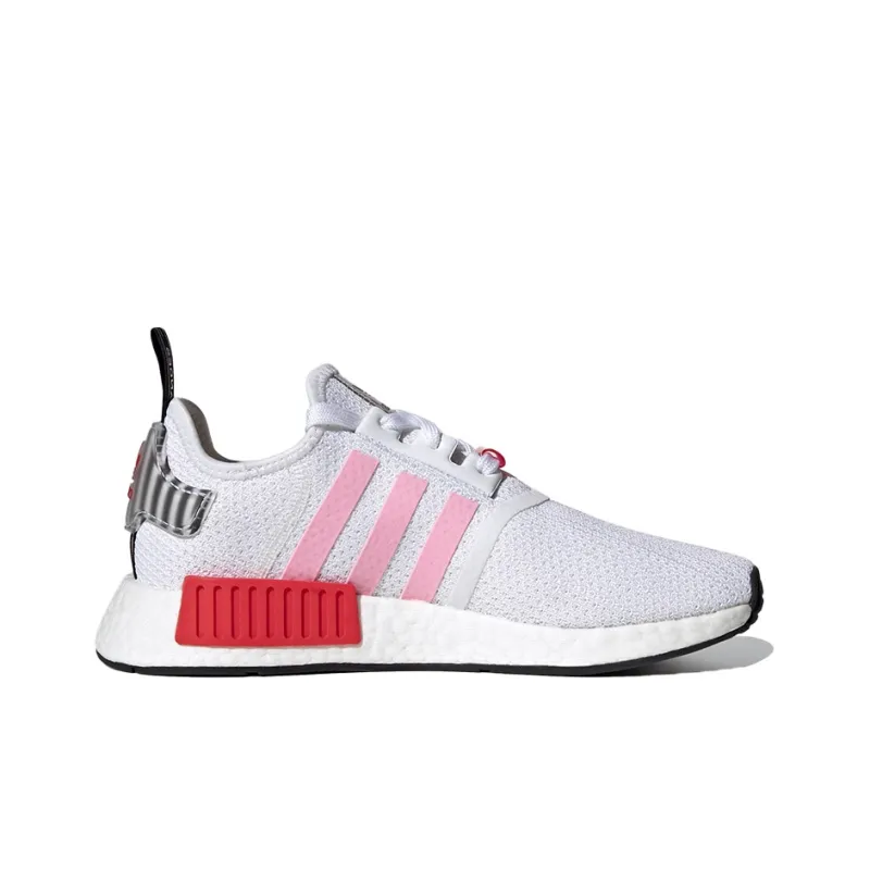Adidas Nmd R1 White True Pink Hologram Women's-1